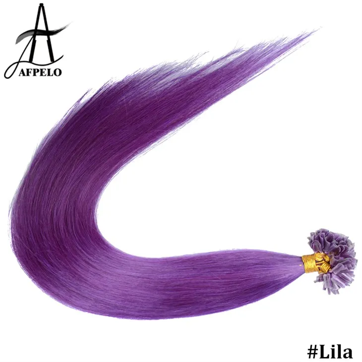 Egyenes körömvég hajhosszabbítás